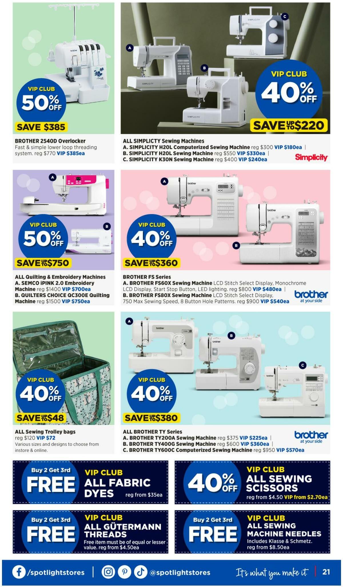 Spotlight Summer Savings Catalogues from 18 January