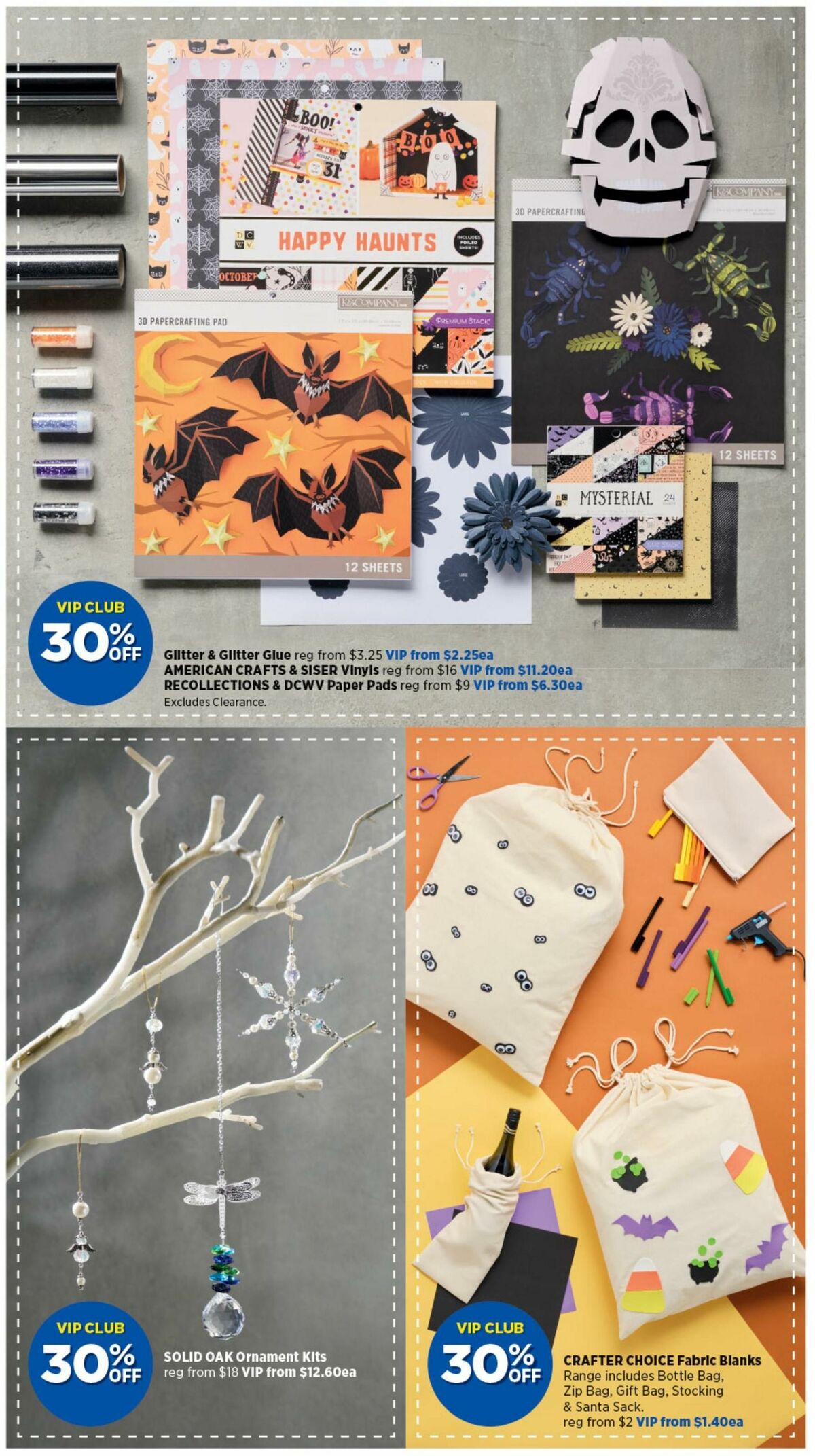 Spotlight VIP Creative Catalogues from 27 September