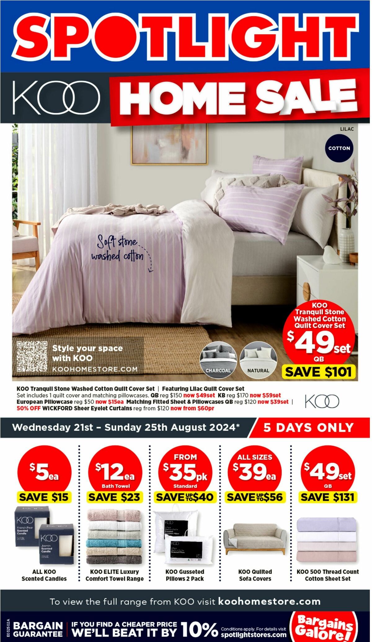 Spotlight KOO Home Sale Catalogues from 21 August