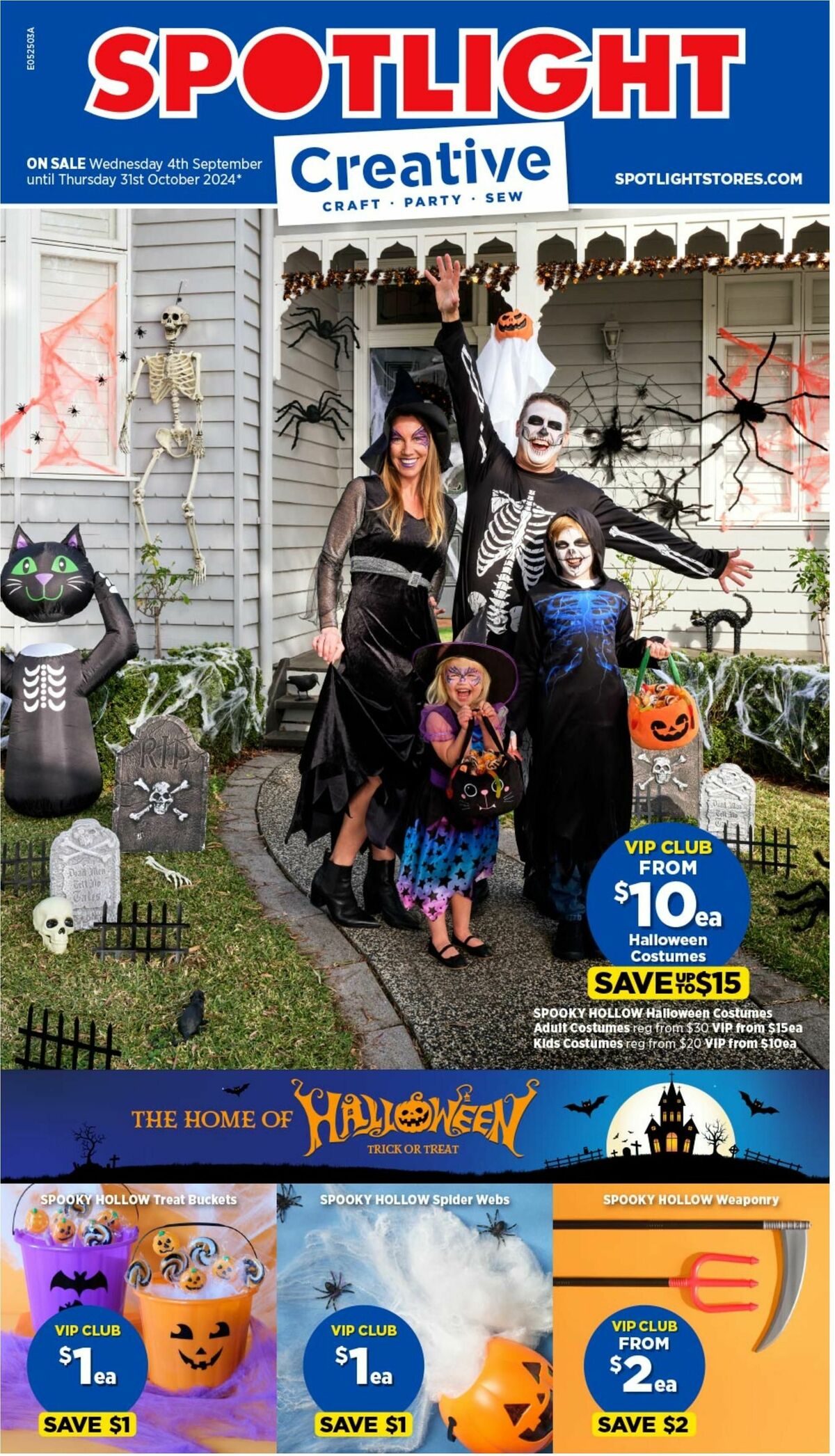 Spotlight VIP Creative - The Home of Halloween Catalogues from 4 September