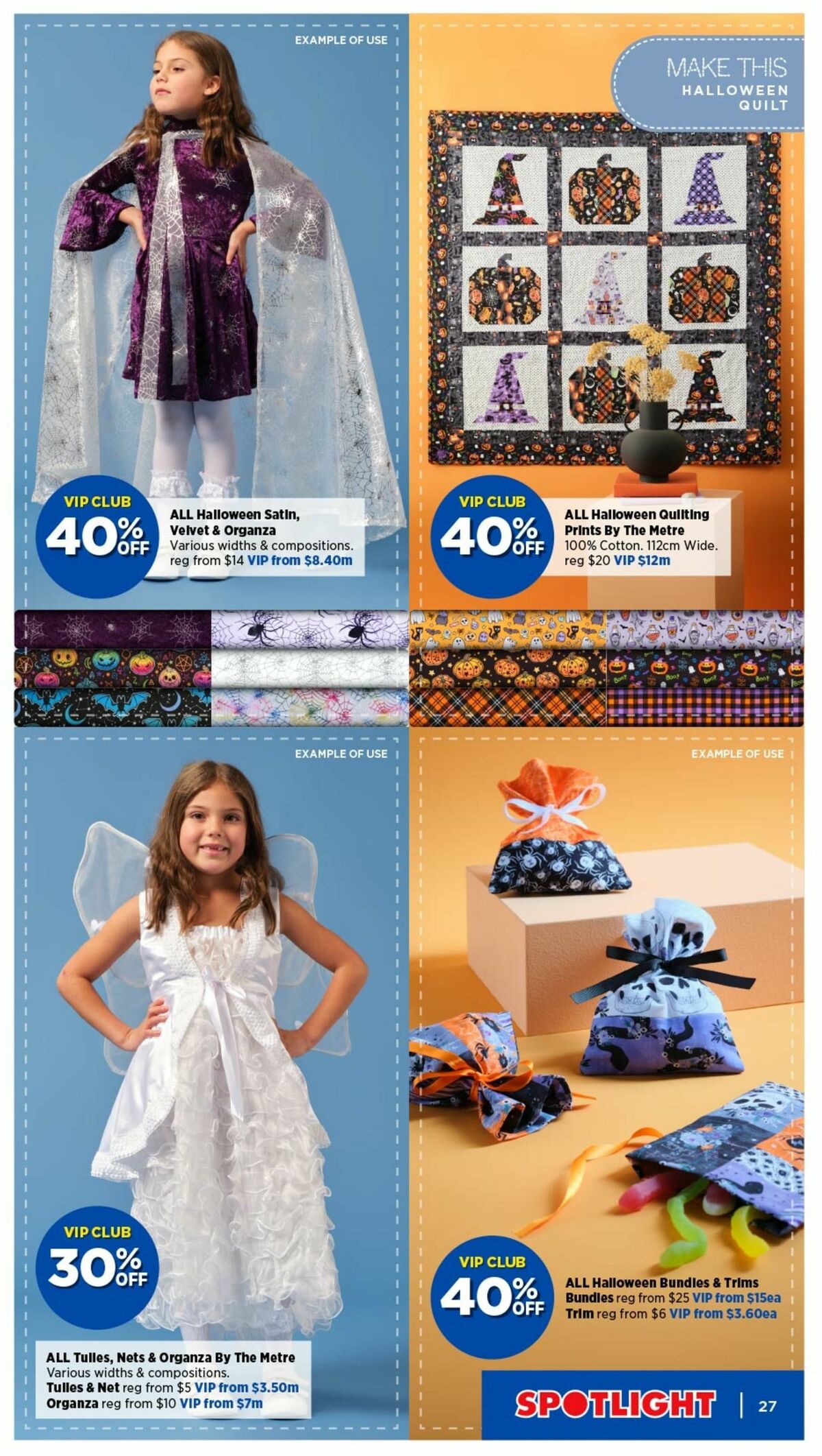 Spotlight VIP Creative - The Home of Halloween Catalogues from 4 September