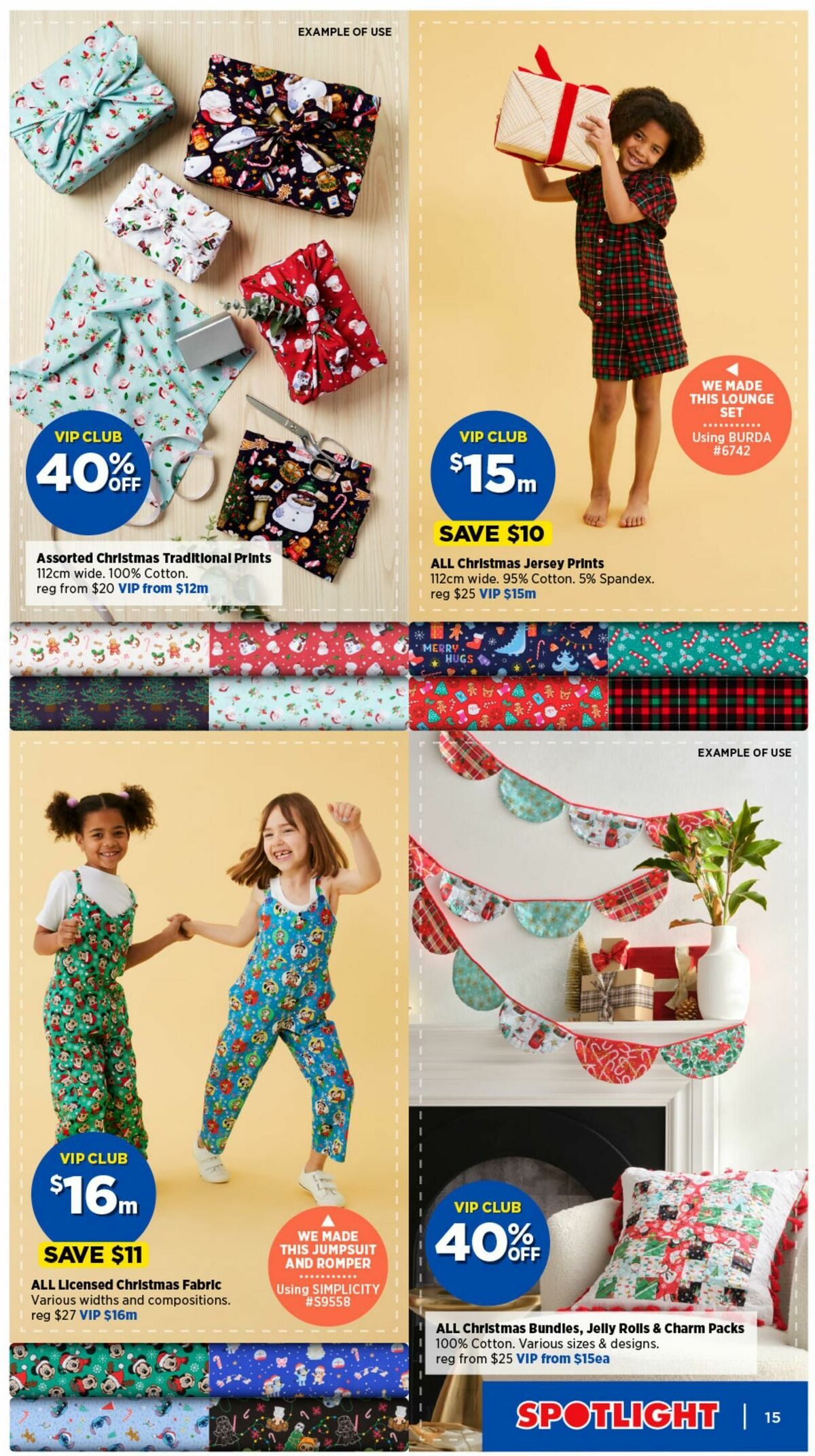 Spotlight VIP Creative - Christmas Catalogues from 16 October