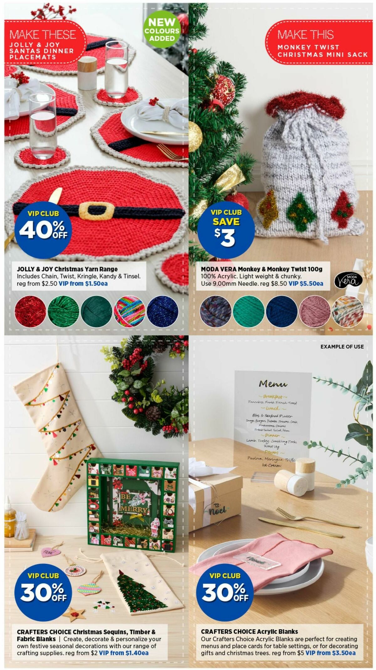 Spotlight VIP Creative - Christmas Catalogues from 16 October