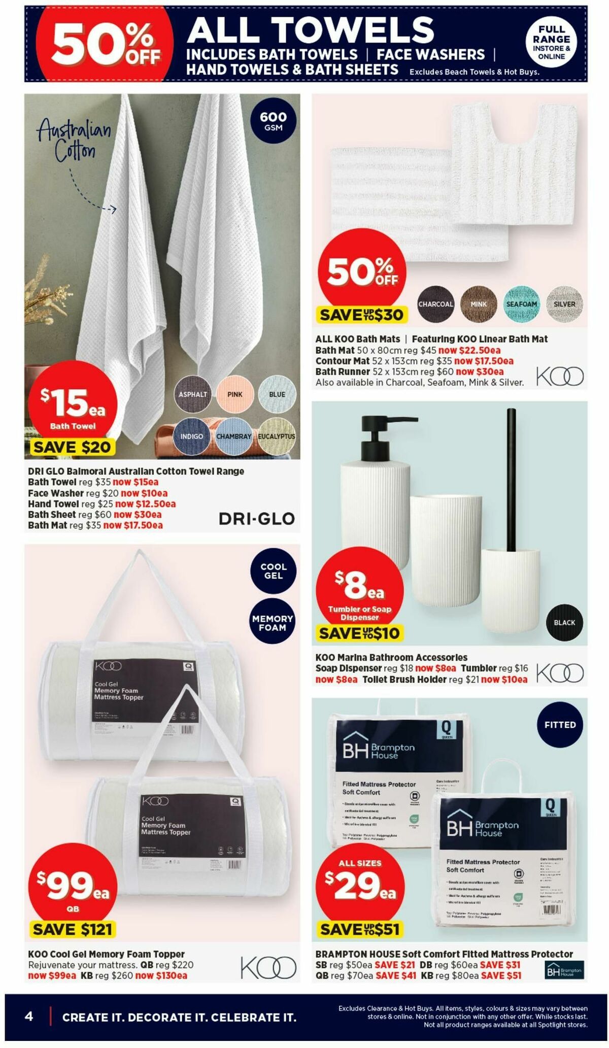 Spotlight White Home Sale Catalogues from 30 October