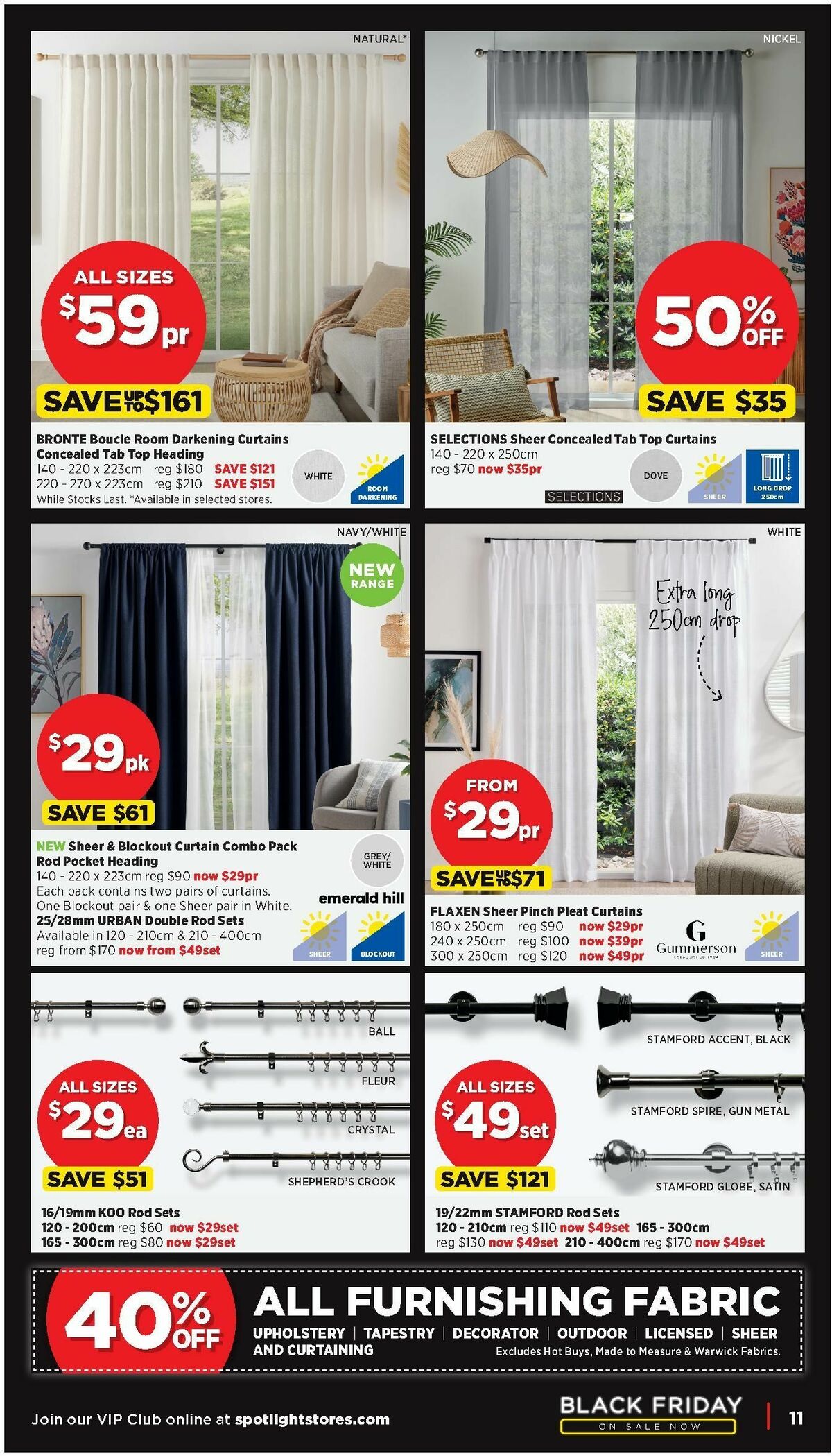 Spotlight Black Friday Catalogues from 25 November