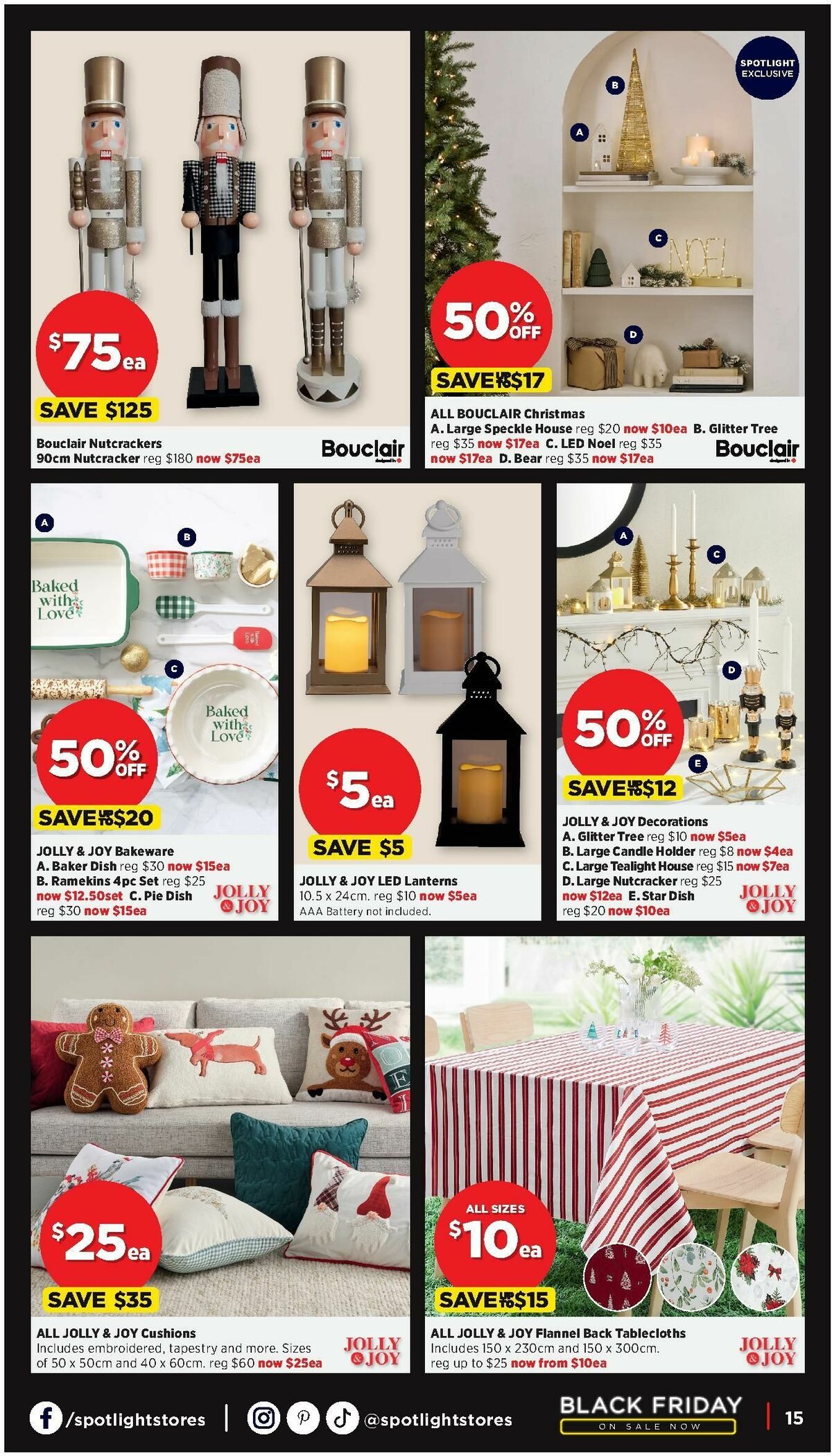 Spotlight Black Friday Catalogues from 25 November