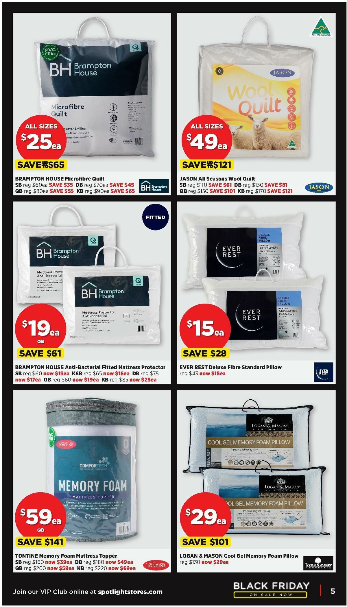 Spotlight Black Friday Catalogues from 25 November