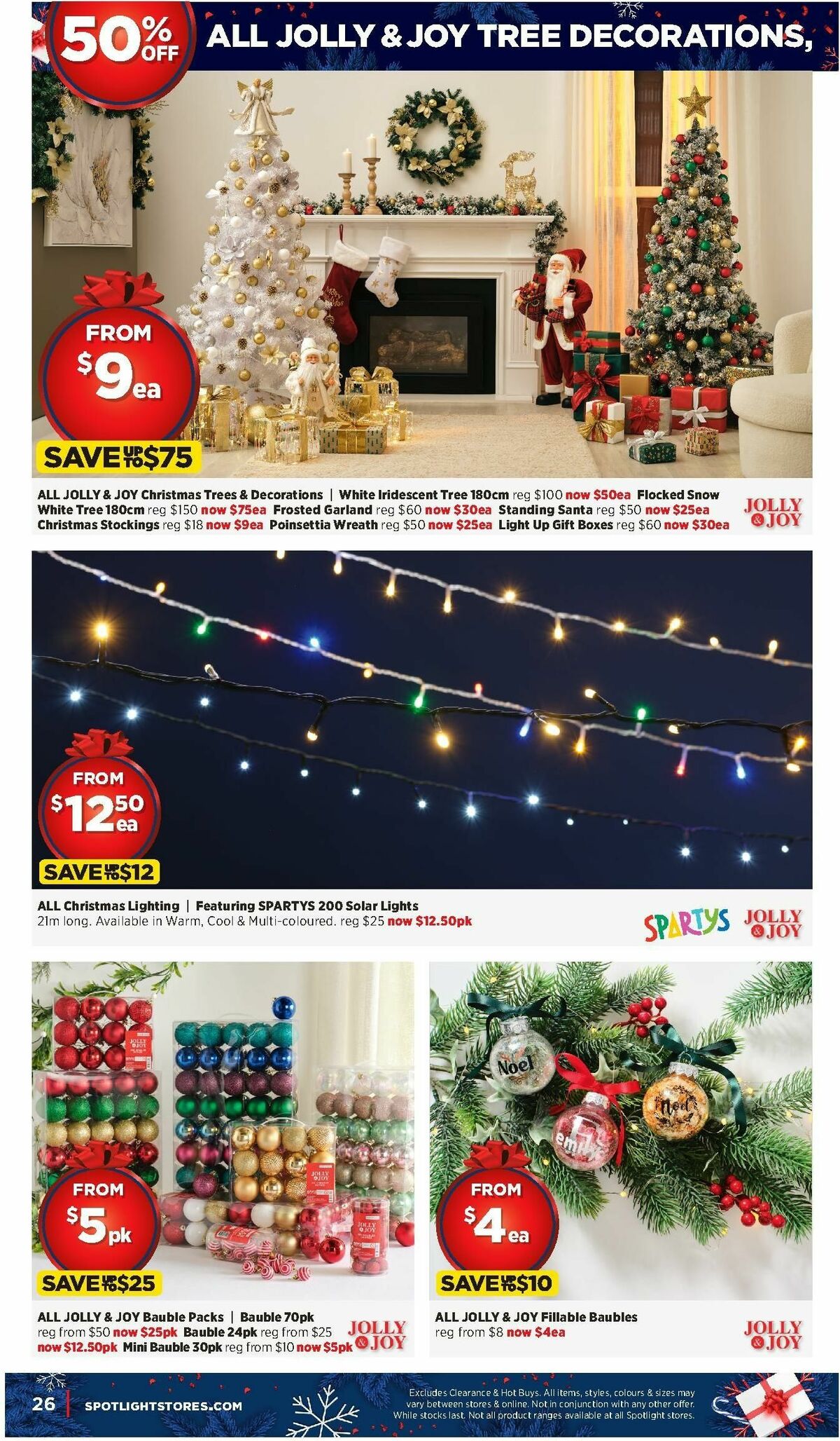 Spotlight Catalogues from 4 December