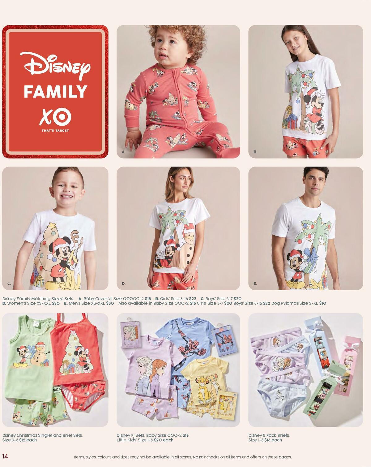 Target Catalogues from 3 November