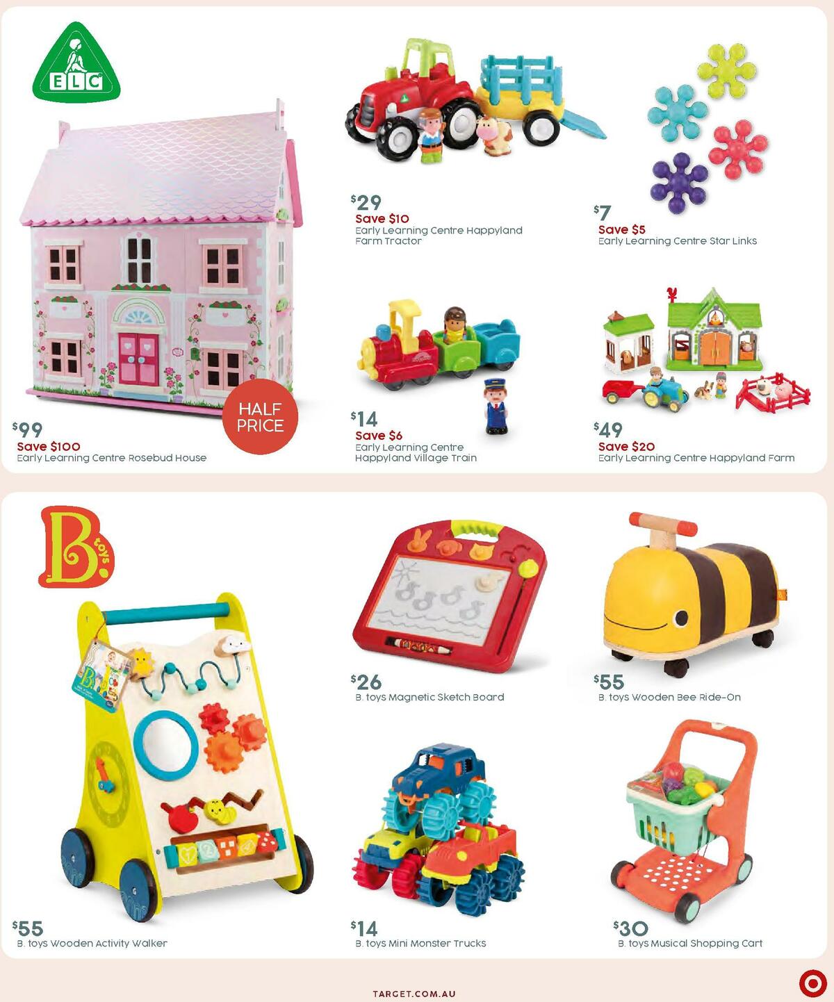 Target Catalogues from 3 November