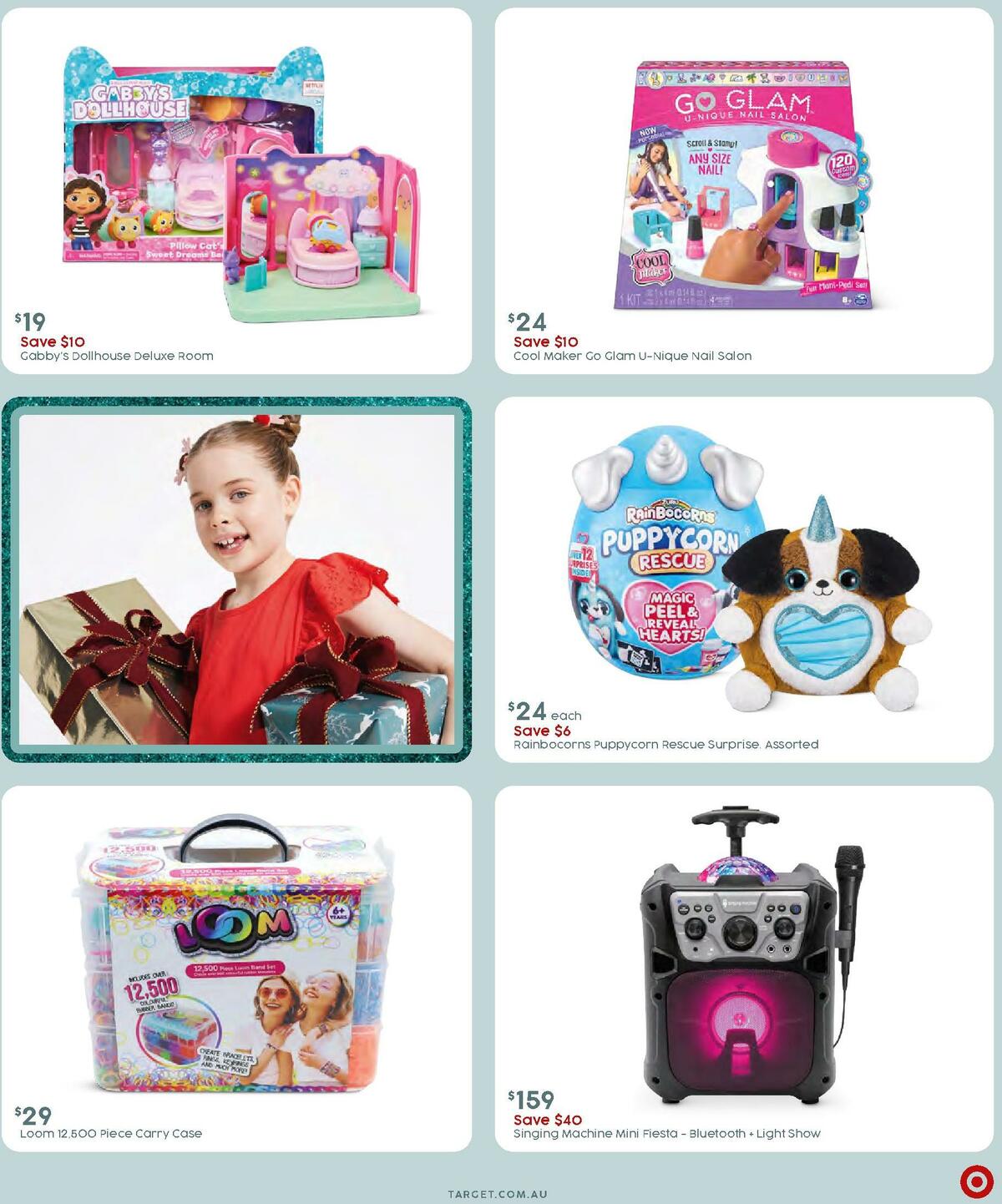 Target Catalogues from 3 November