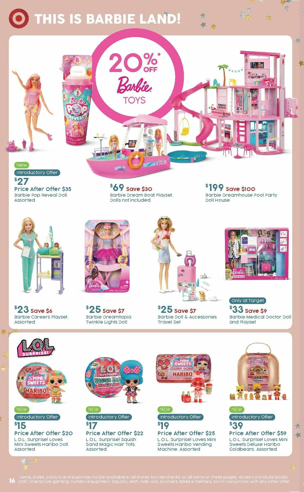 Target Catalogues from 2 November