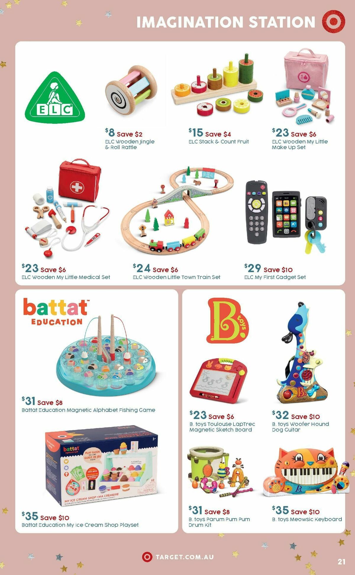 Target Catalogues from 2 November