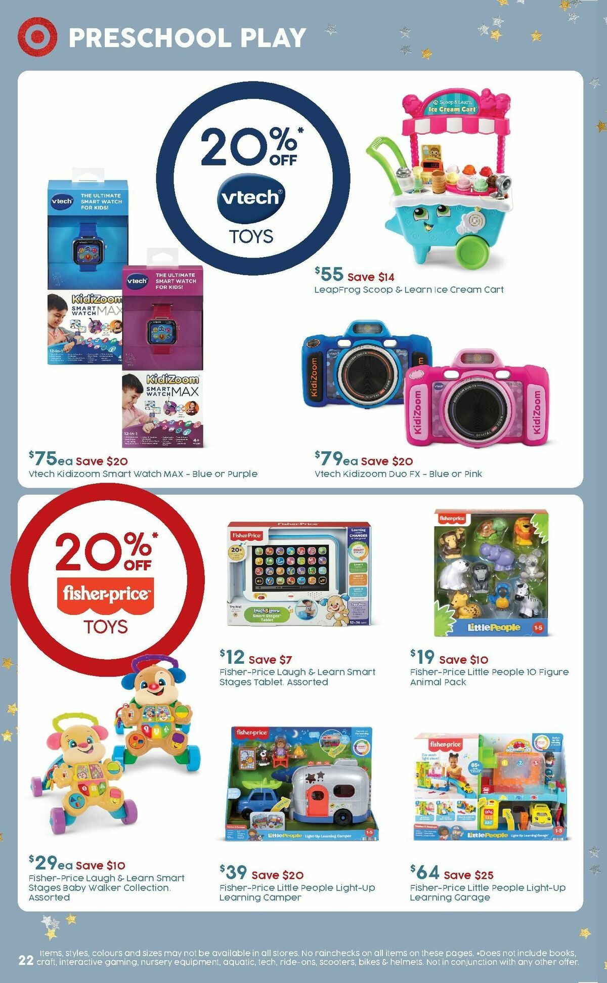 Target Catalogues from 2 November