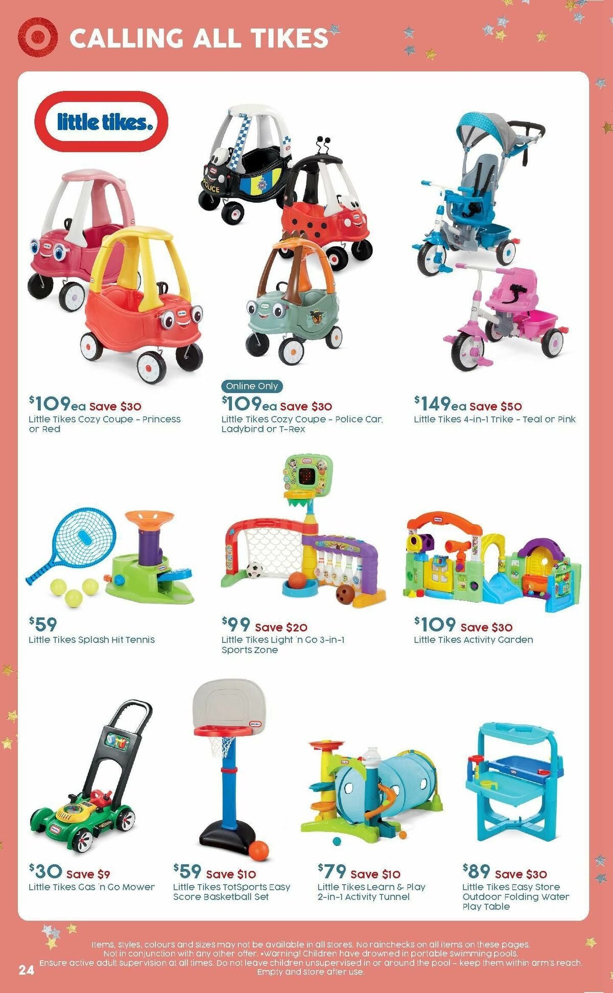 Target Catalogues from 2 November