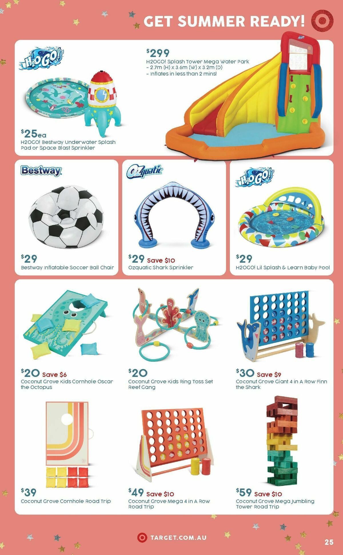 Target Catalogues from 2 November