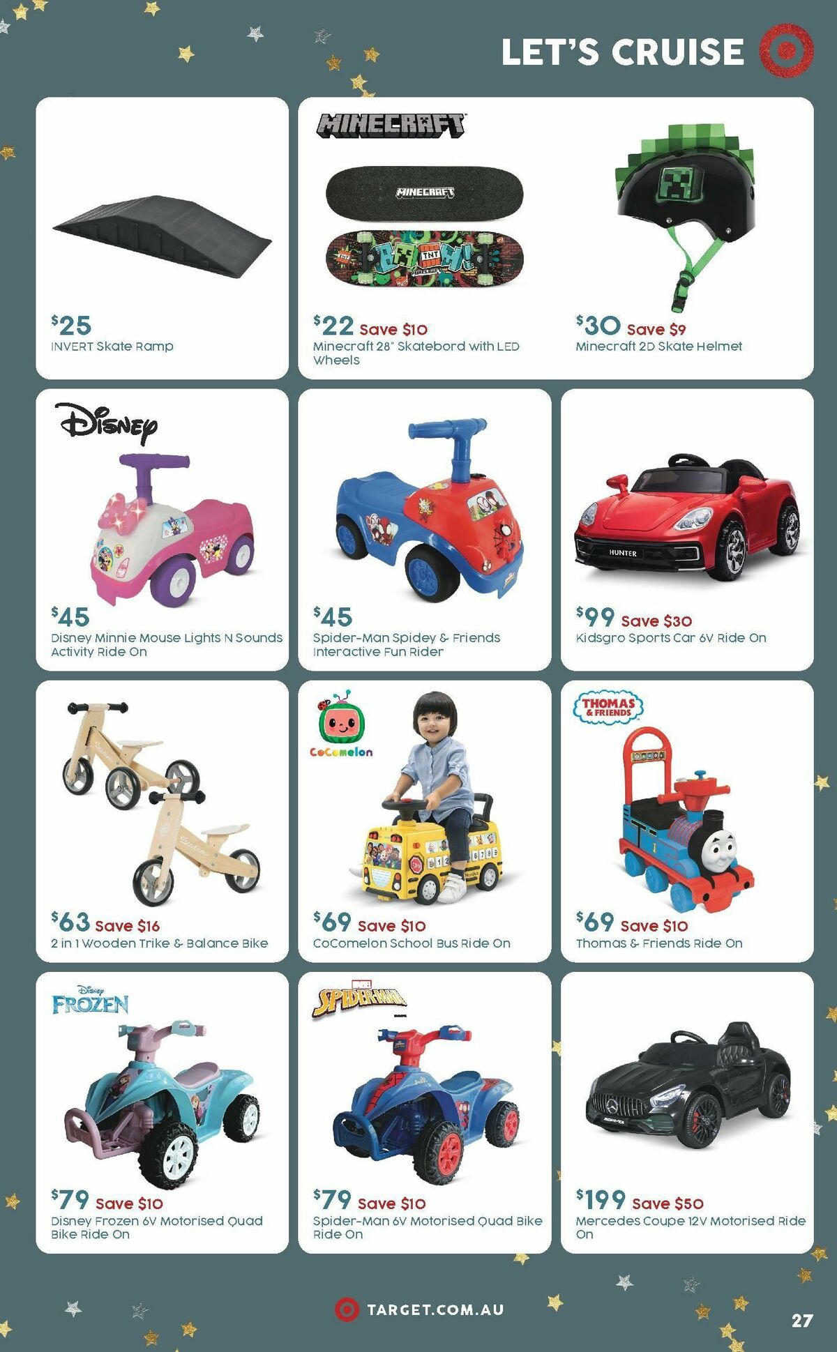 Target Catalogues from 2 November