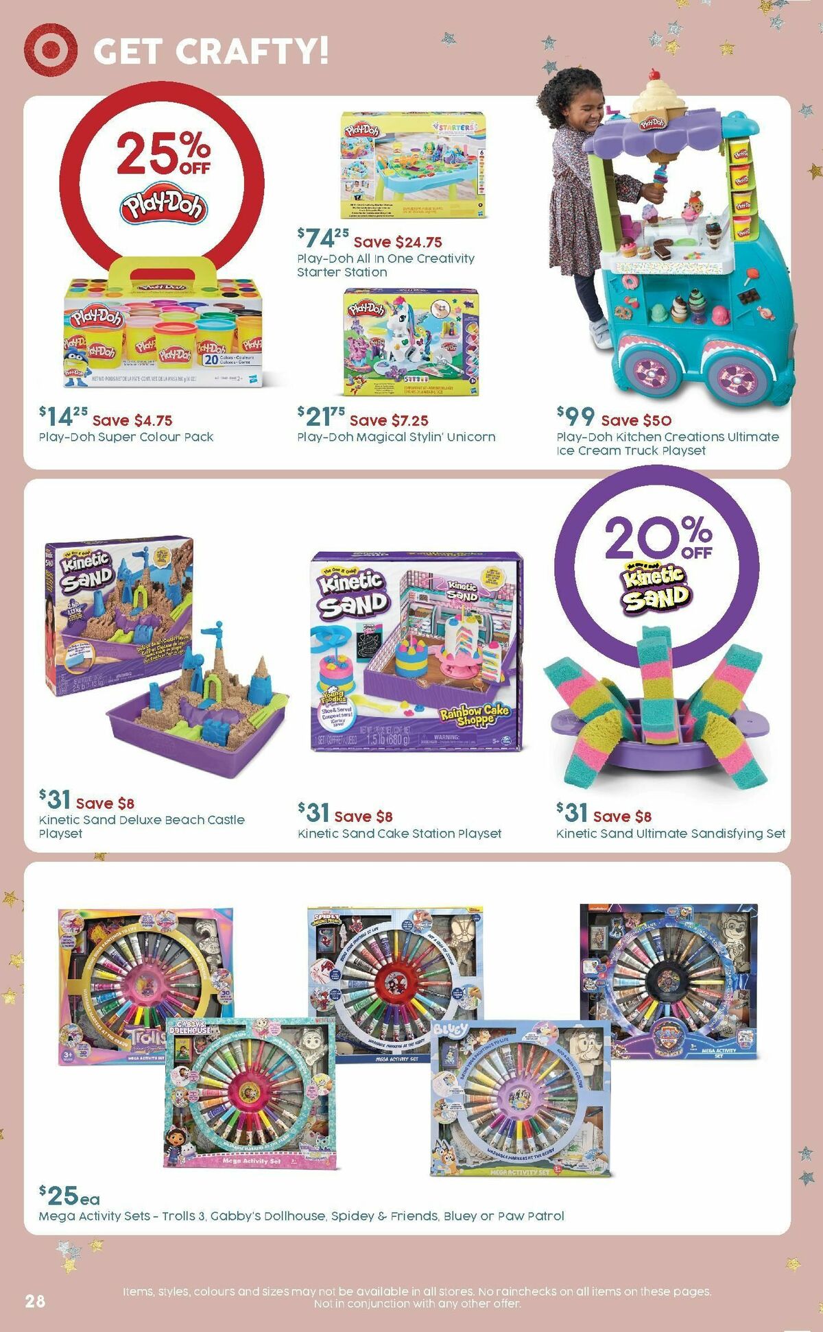 Target Catalogues from 2 November