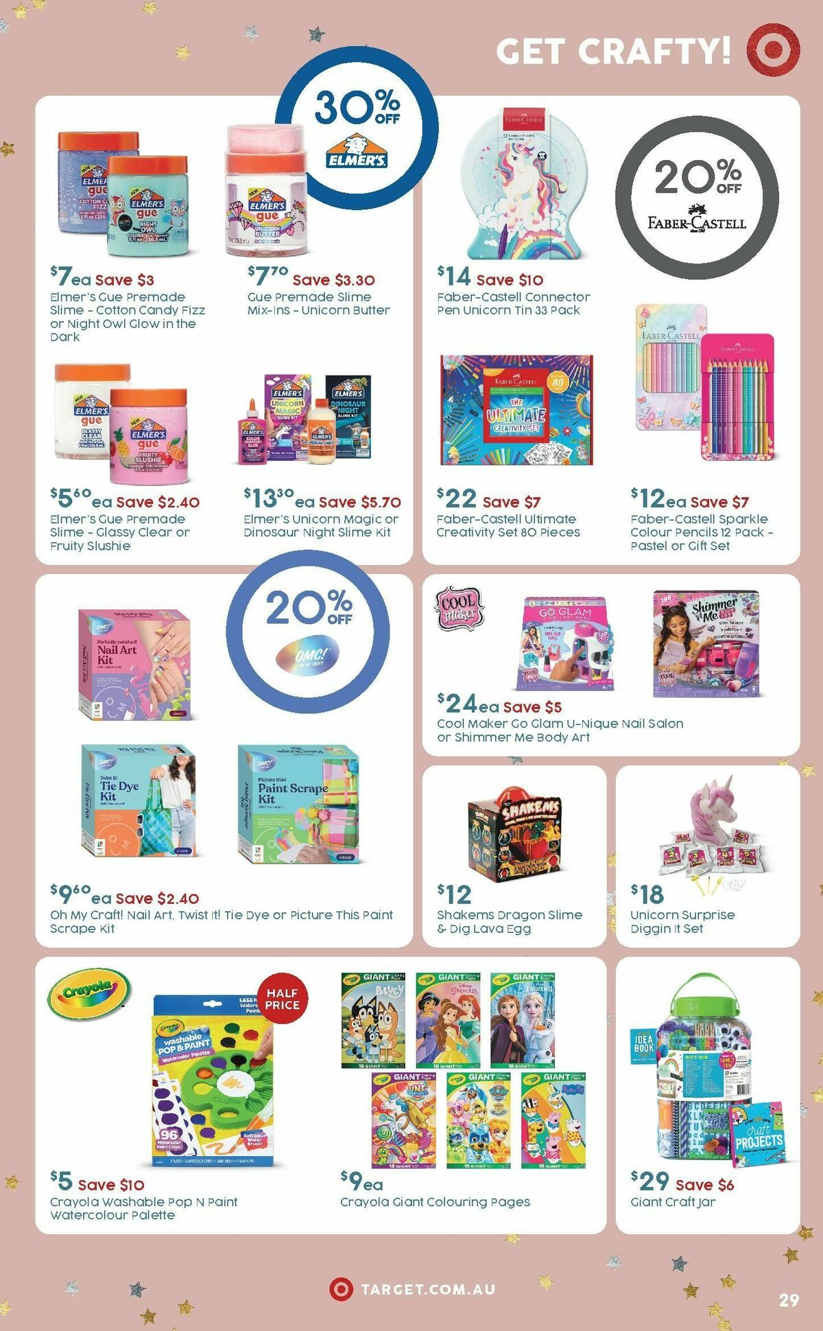 Target Catalogues from 2 November