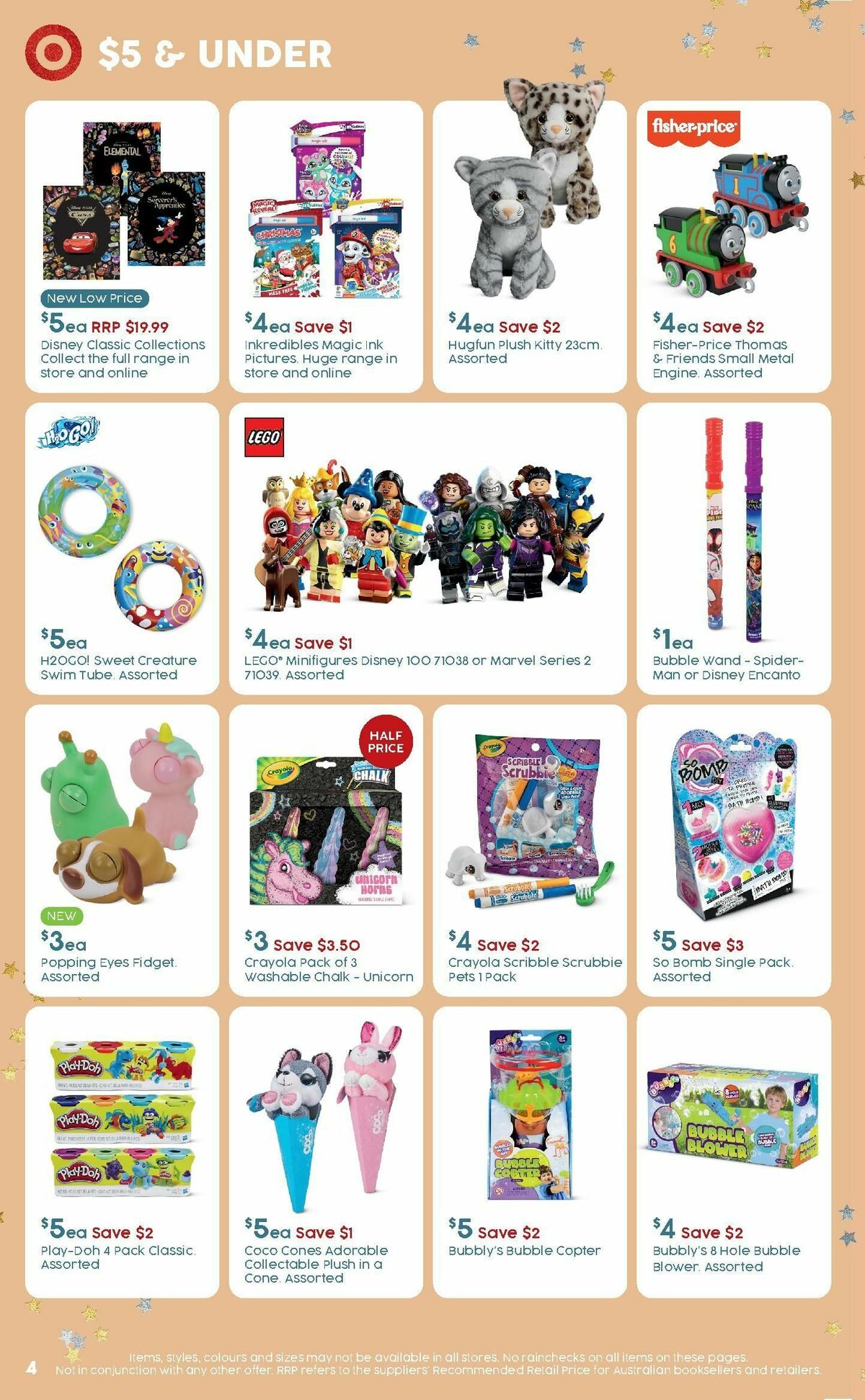 Target Catalogues from 2 November