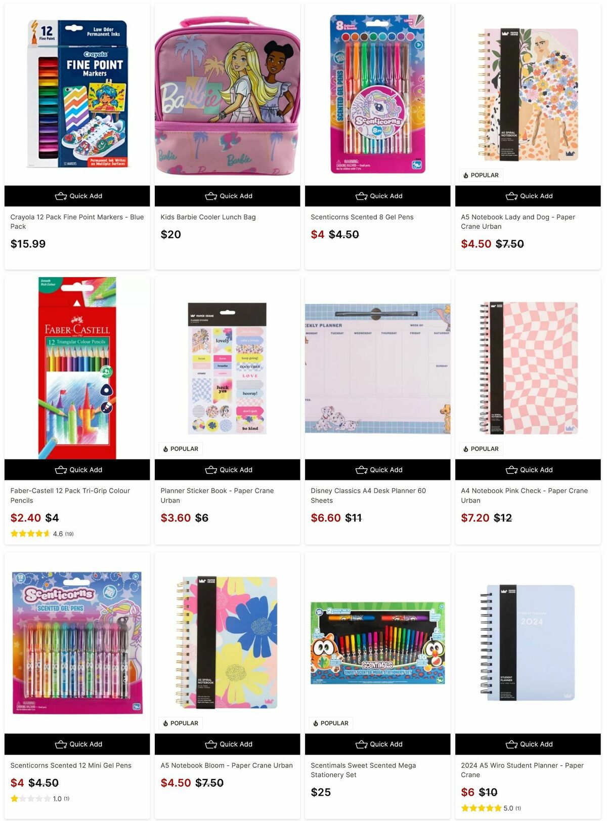 Target Back To School Essentials Catalogues from 4 January