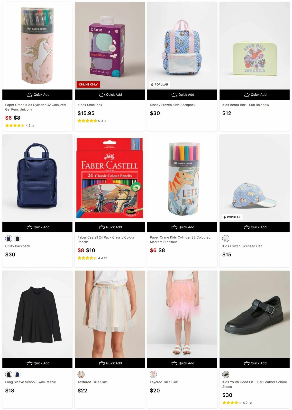 Target Back To School Essentials Catalogues from 4 January