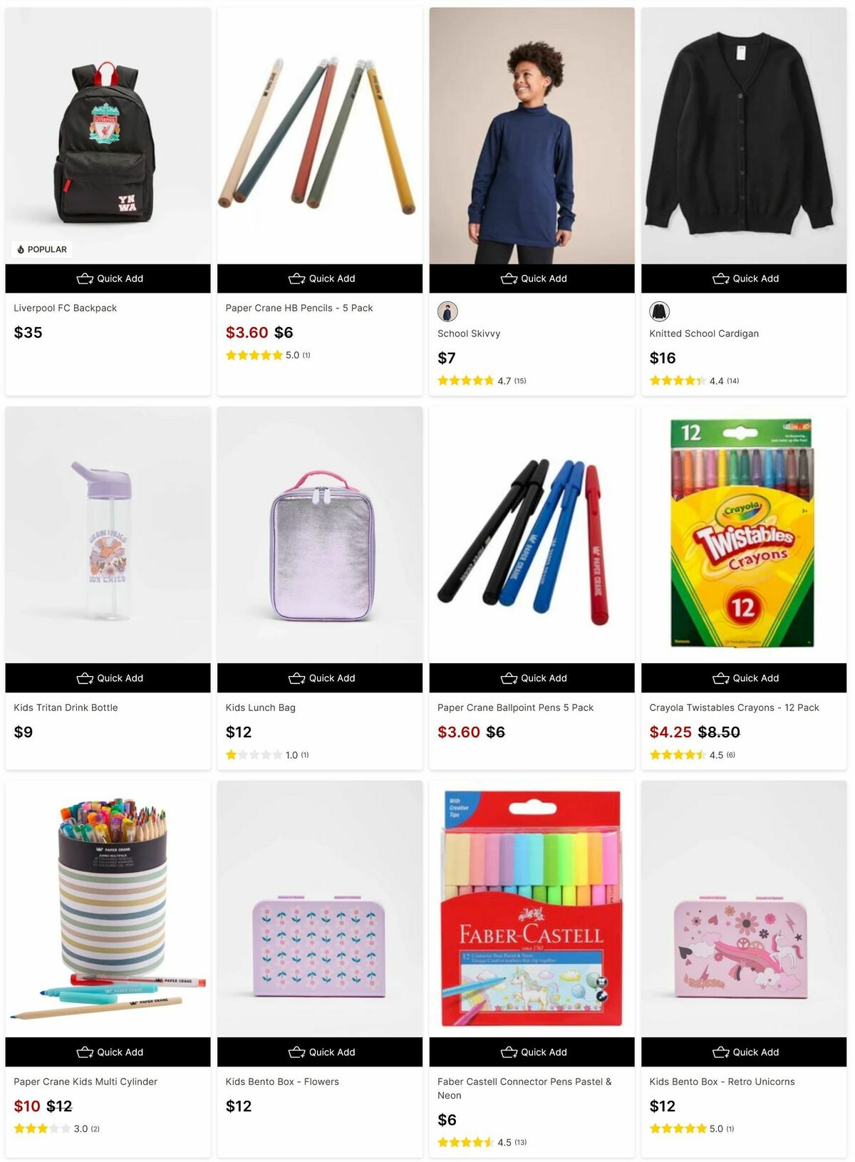 Target Back To School Essentials Catalogues from 4 January