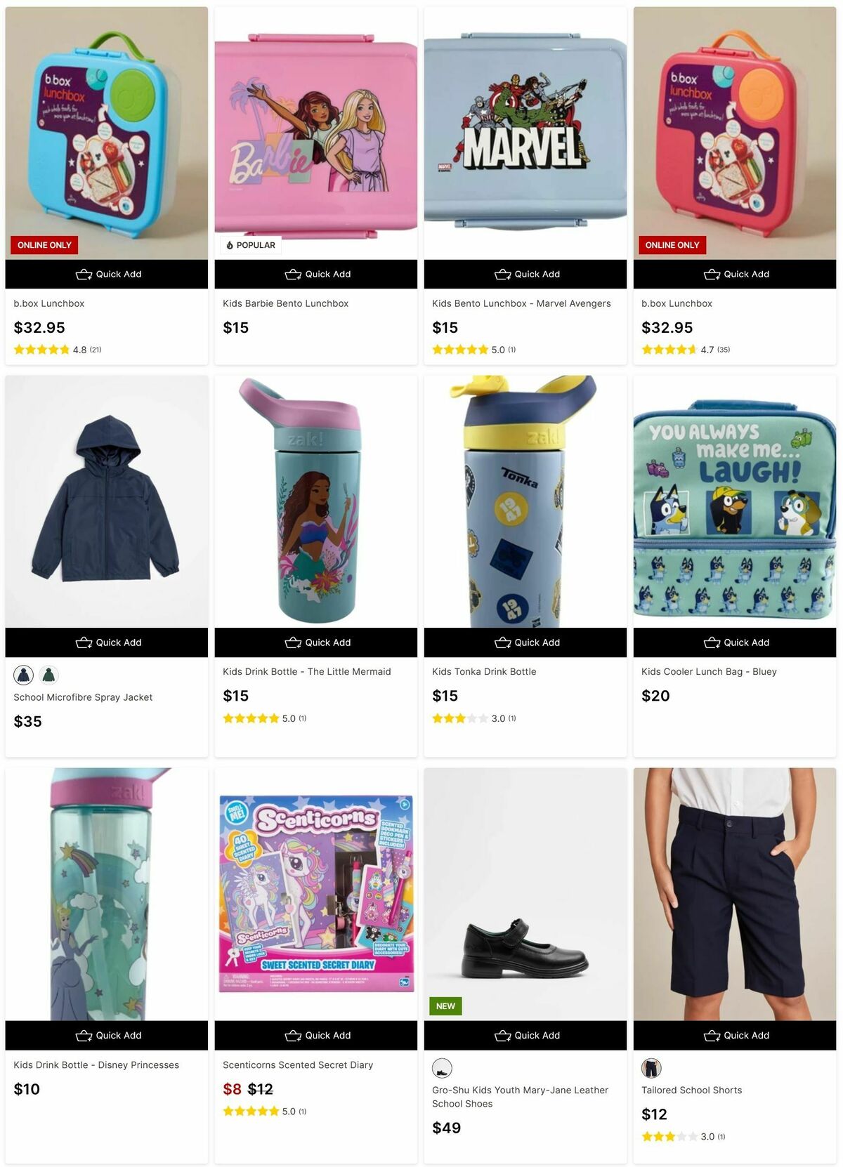 Target Back To School Essentials Catalogues from 4 January