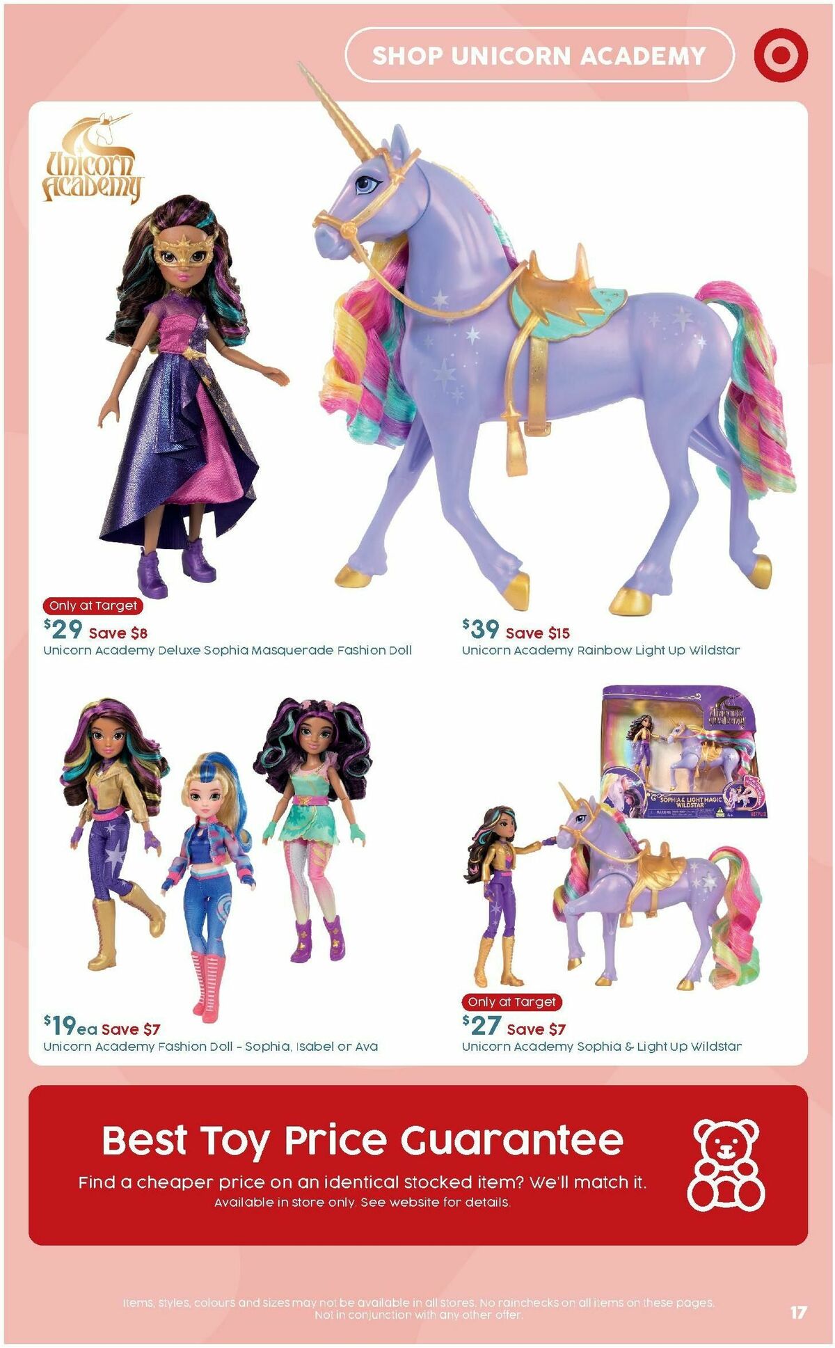 Target Catalogues from 27 June