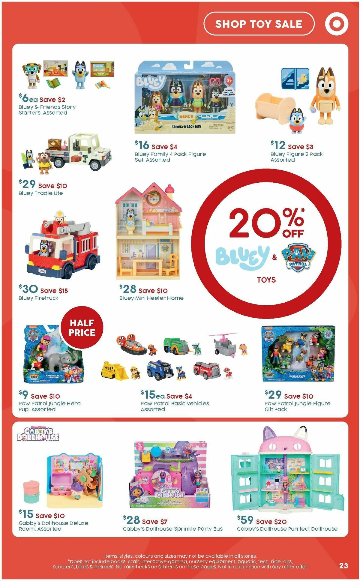 Target Catalogues from 27 June