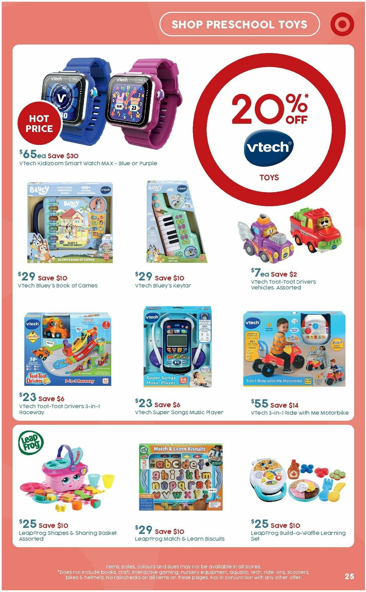 Target Catalogues from 27 June