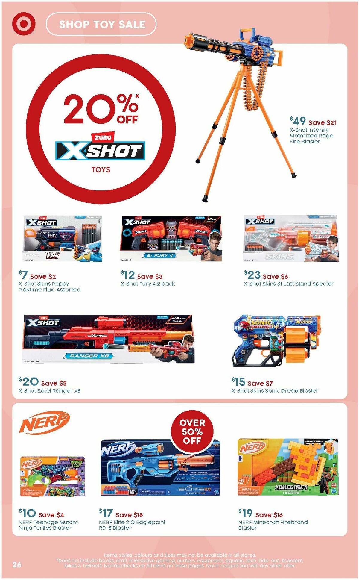 Target Catalogues from 27 June