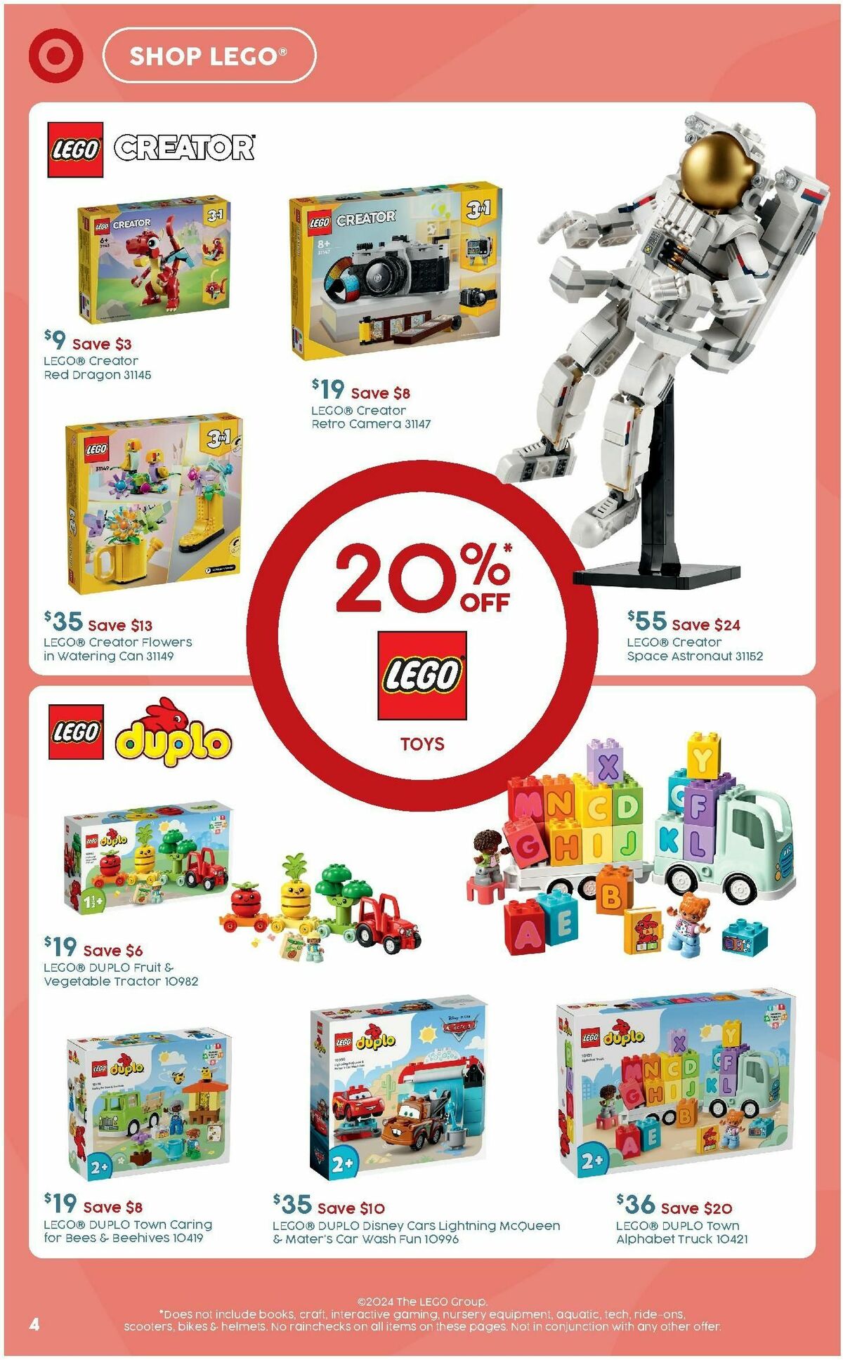 Target Catalogues from 27 June