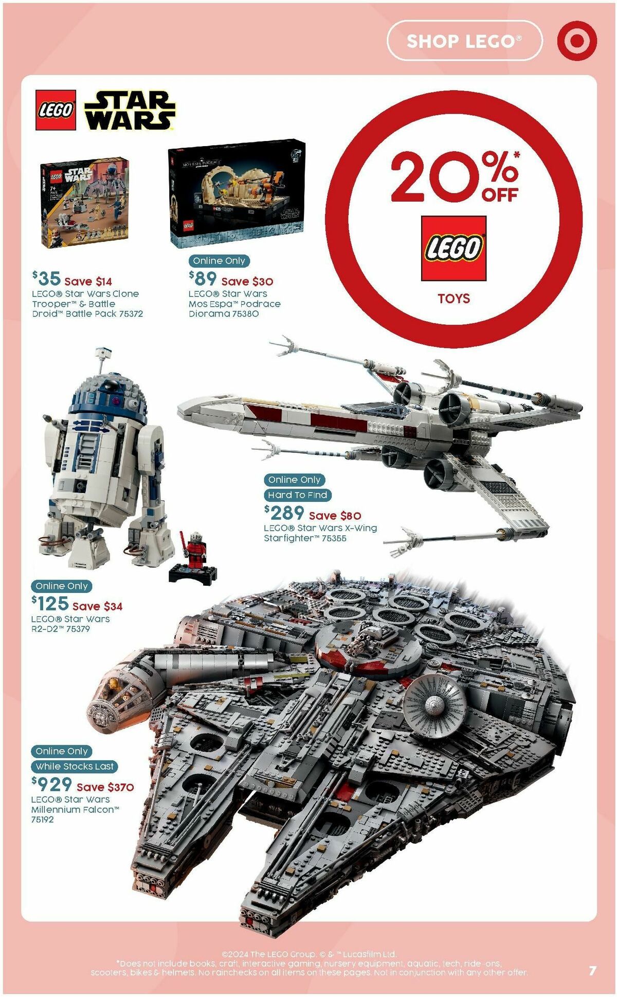 Target Catalogues from 27 June