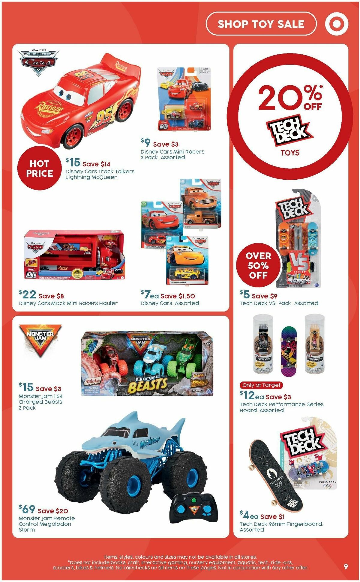 Target Catalogues from 27 June