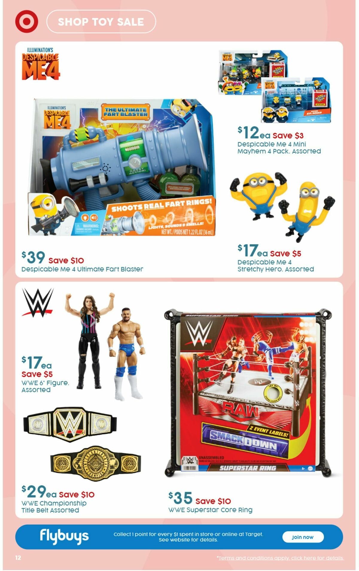 Target Catalogues from 19 September