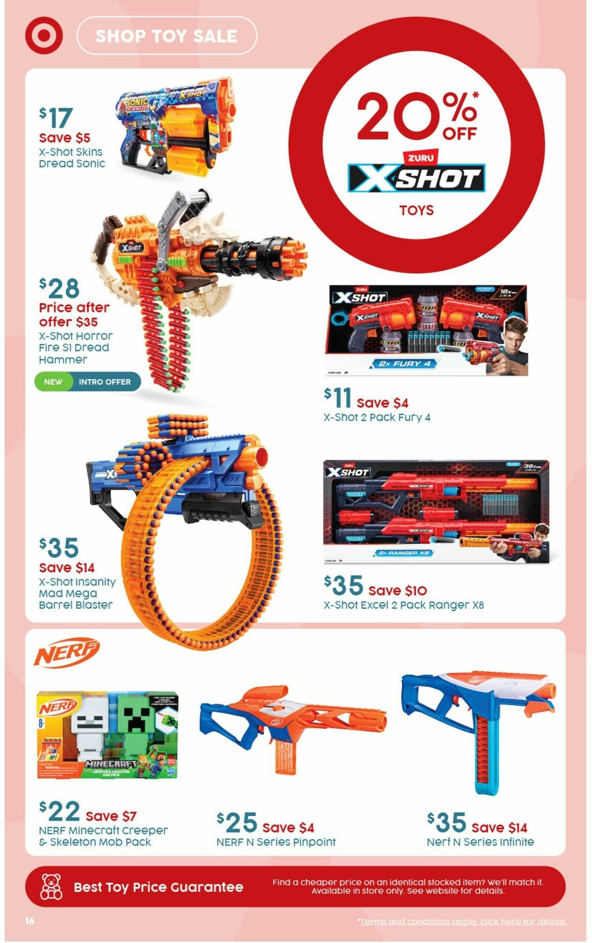 Target Catalogues from 19 September