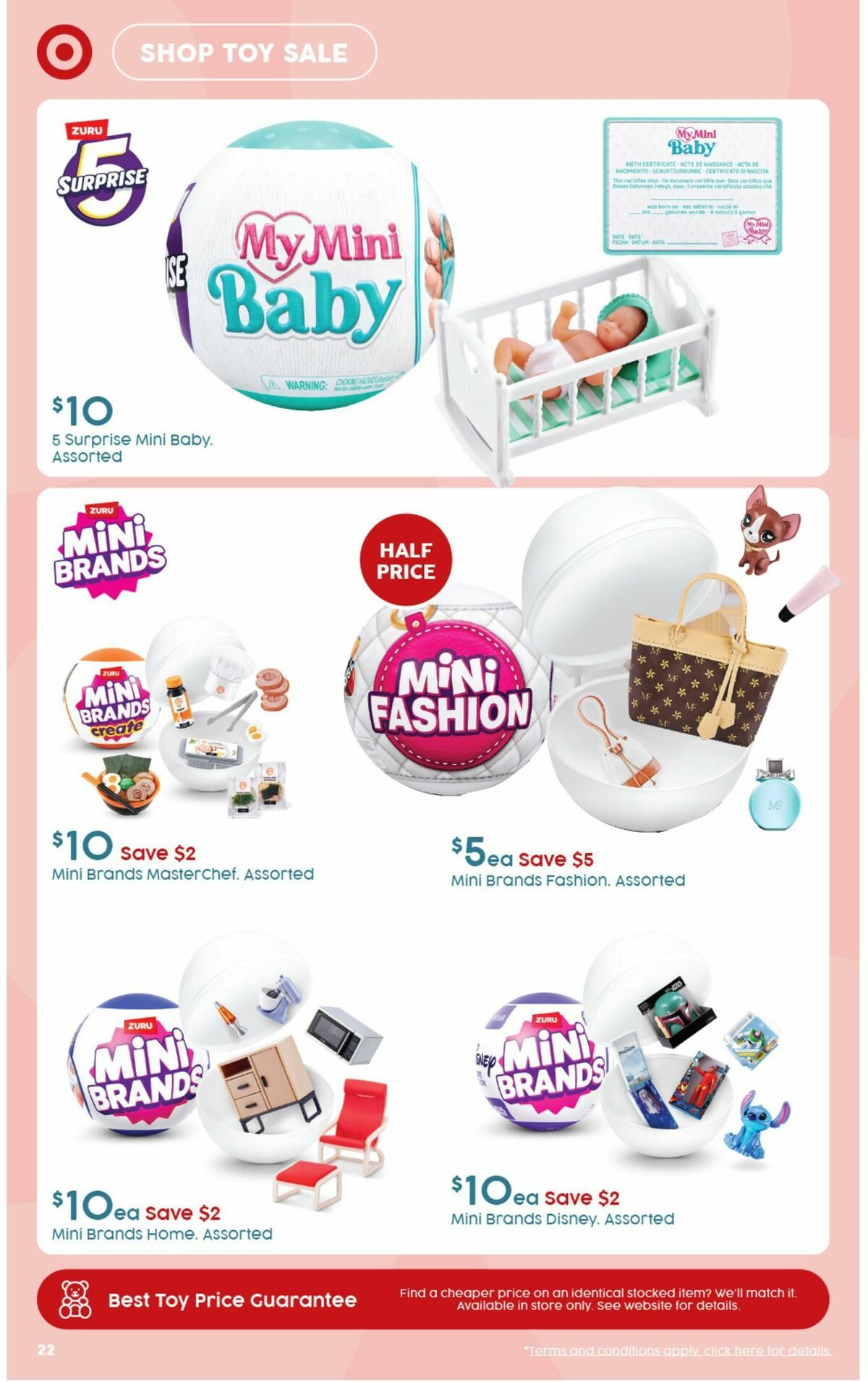 Target Catalogues from 19 September