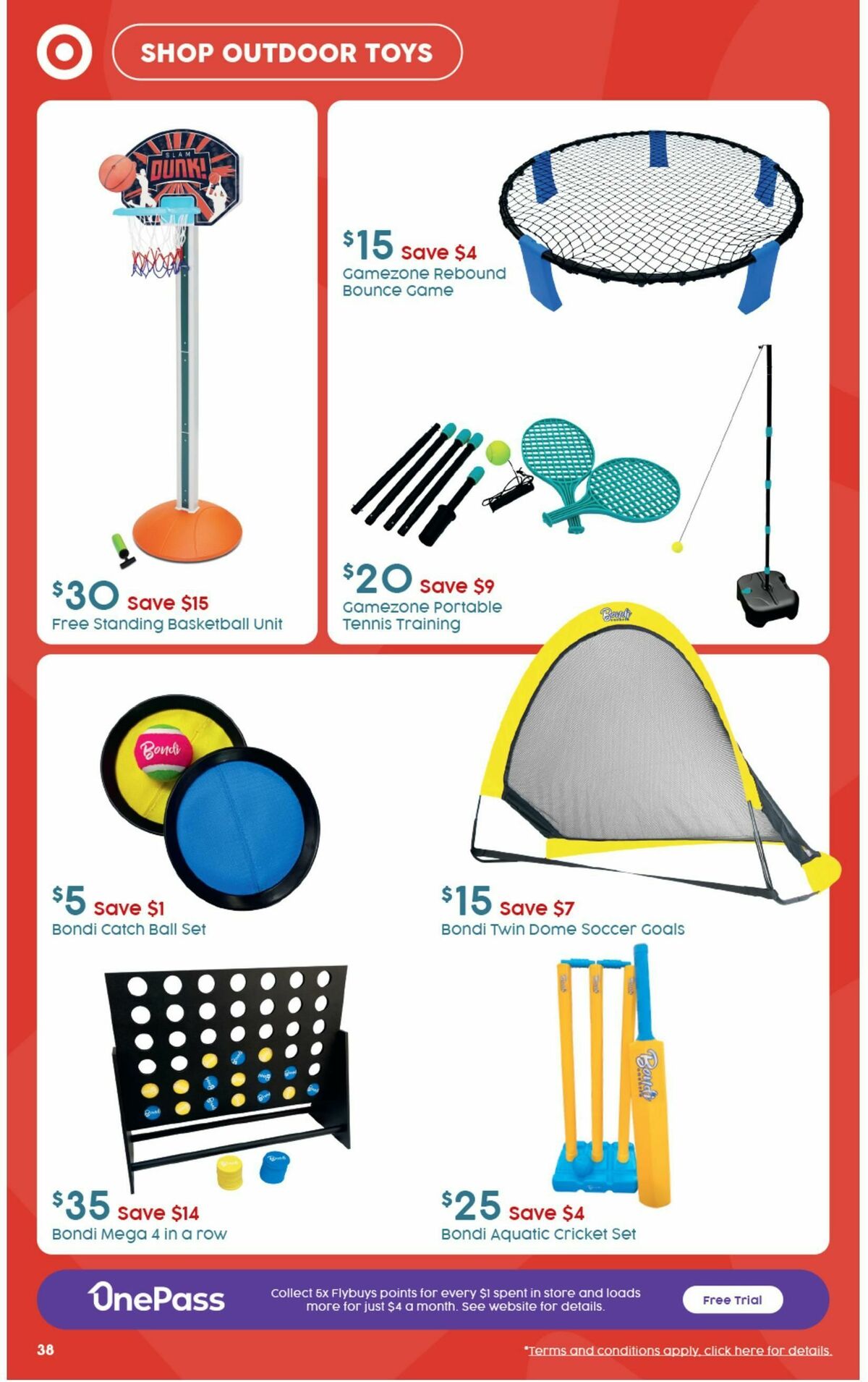 Target Catalogues from 19 September