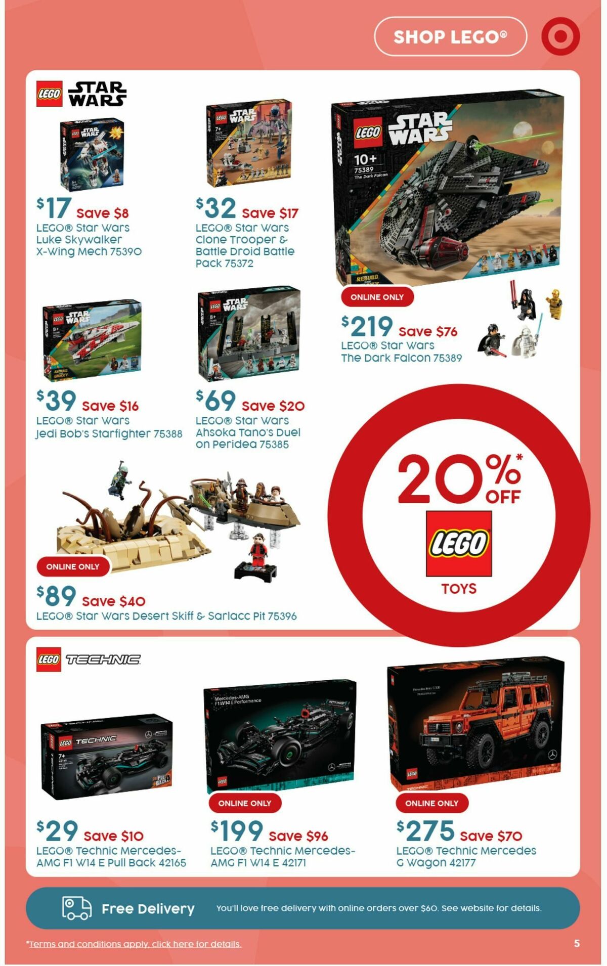 Target Catalogues from 19 September