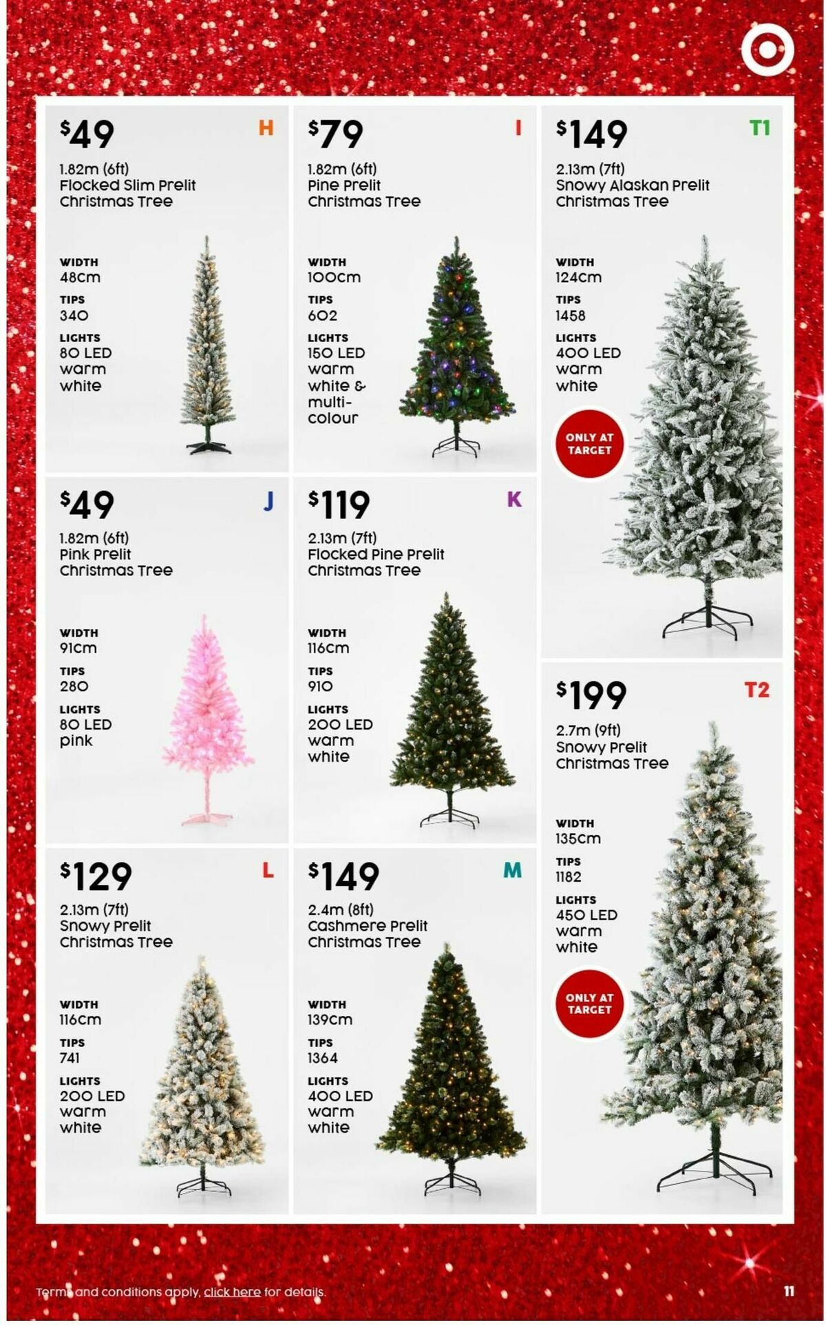 Target Catalogues from 24 October