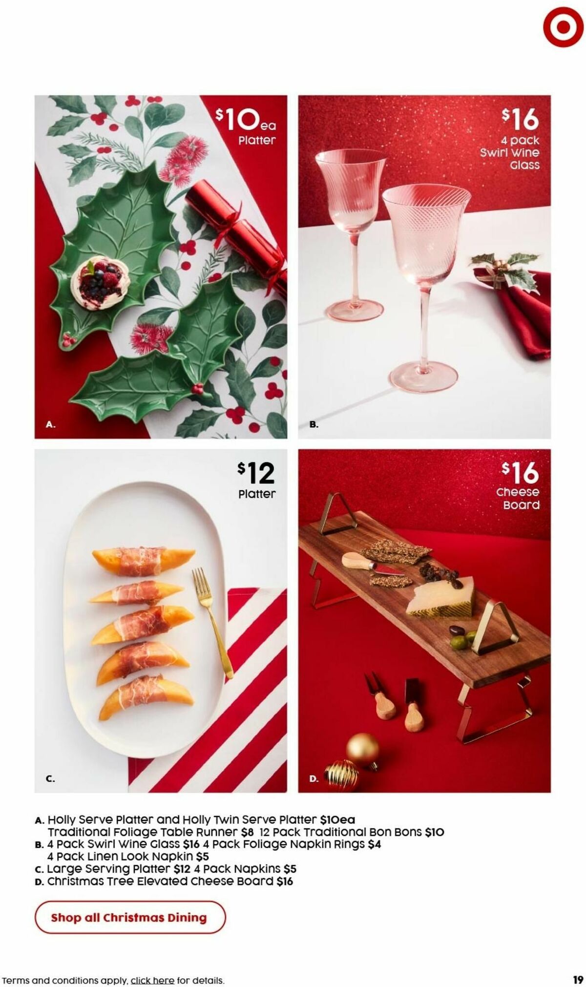 Target Catalogues from 24 October