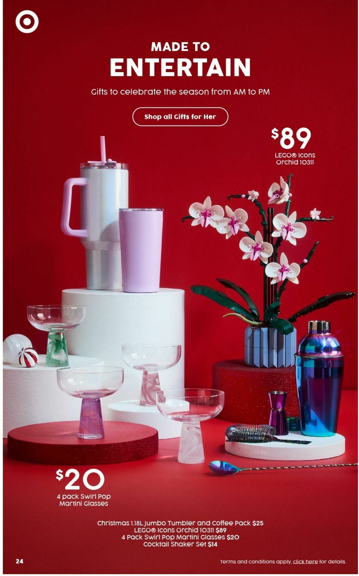 Target Catalogues from 24 October