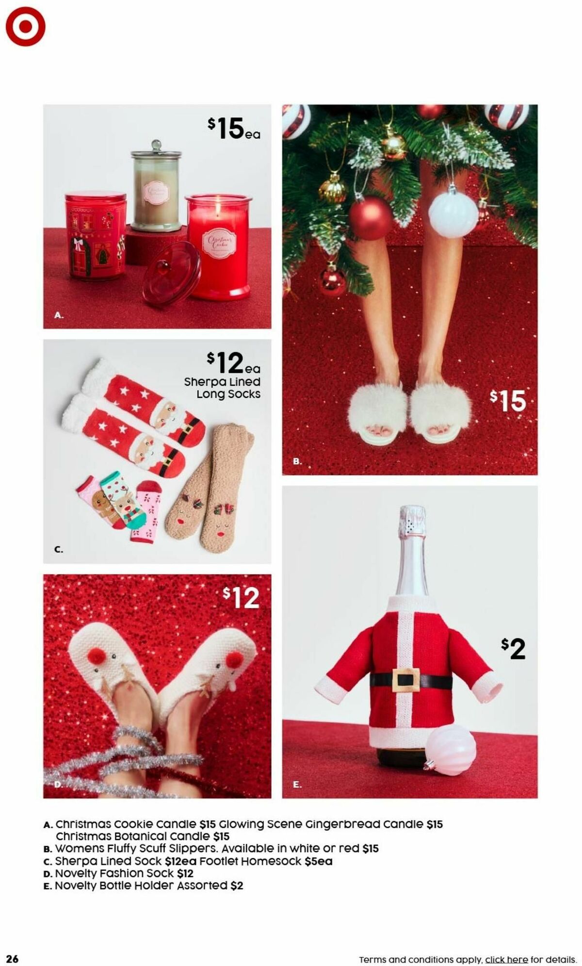 Target Catalogues from 24 October