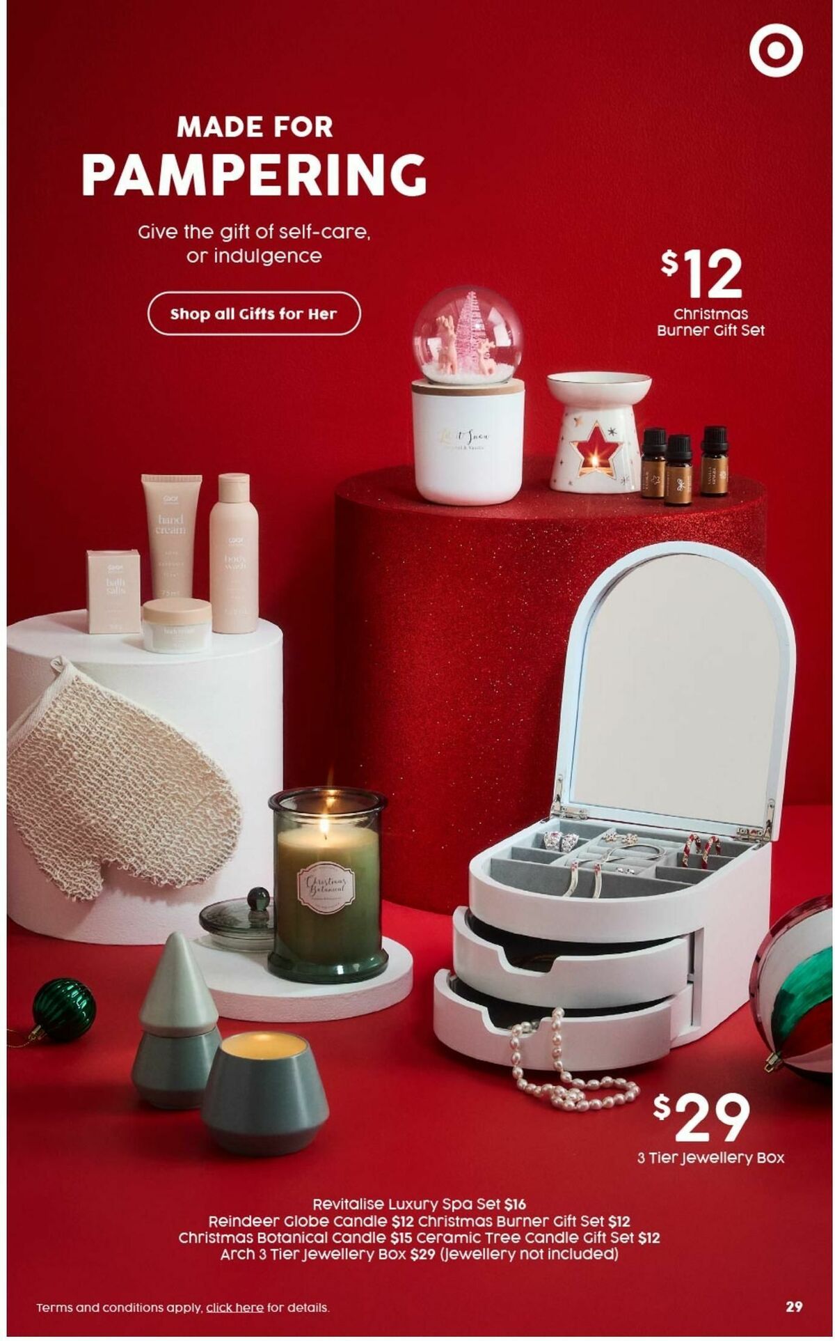 Target Catalogues from 24 October