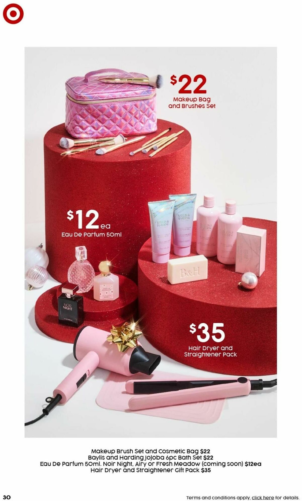 Target Catalogues from 24 October