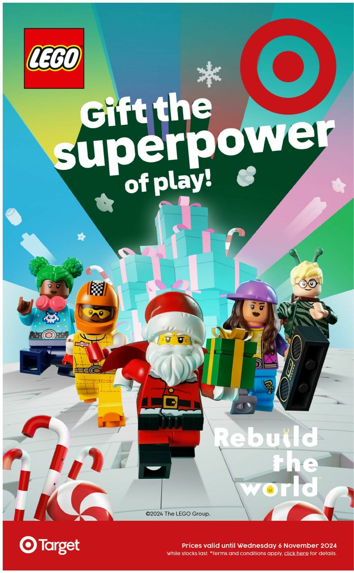 Target LEGO Toys Catalogues from 31 October