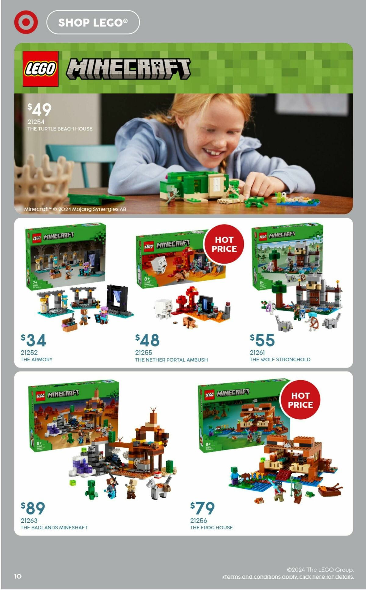 Target LEGO Toys Catalogues from 31 October