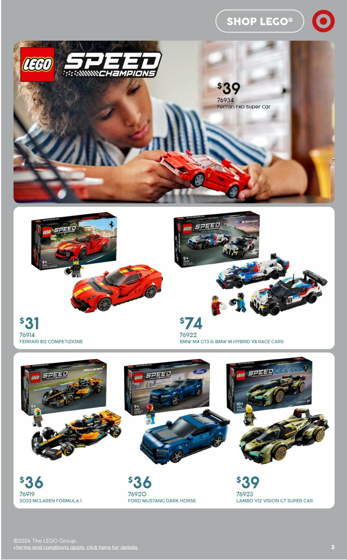 Target LEGO Toys Catalogues from 31 October