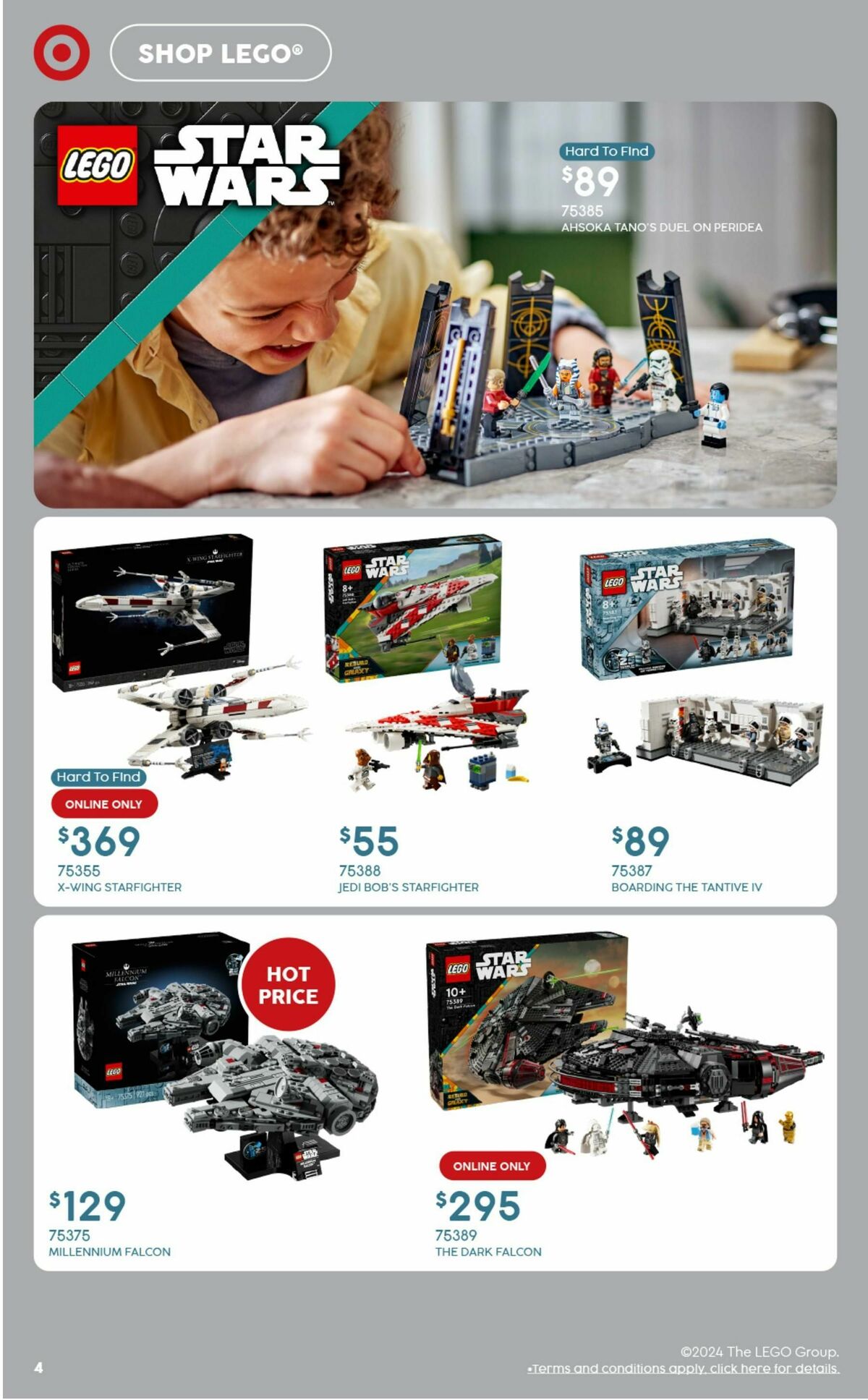 Target LEGO Toys Catalogues from 31 October